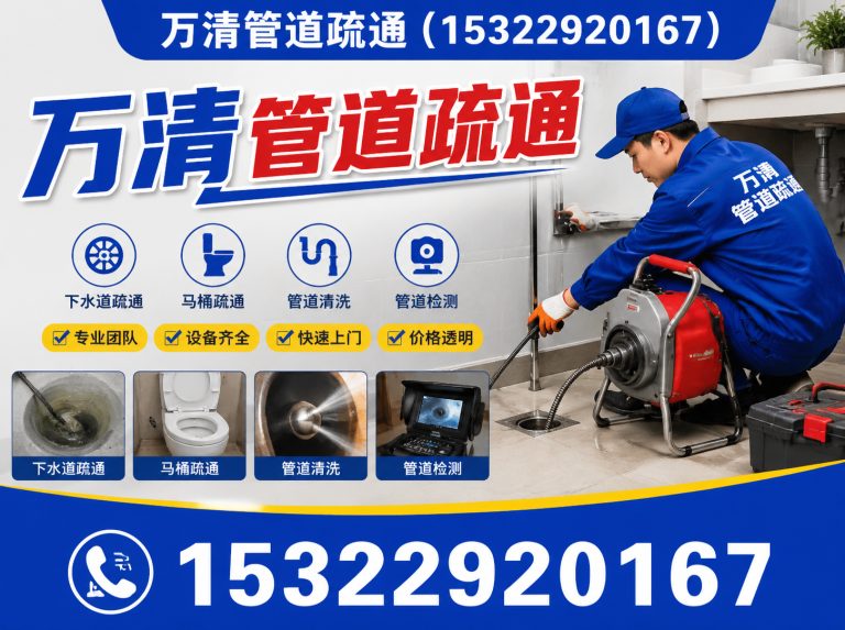 荔湾区马桶疏通展示图